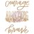 Chipbaord , Words To Live By / Prima Marketing Laser Cut Chipboard -  (1 csomag)