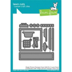   Vágósablon LF2436, Lawn Cuts Custom Craft Die / Magic Picture Changer Oven Add-On -  (1 csomag)