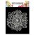 Stencil , DDBD Mask Stencil / Art Mandala met bloem (1 db)