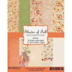   Papírkészlet 6", Reprint Paper Pack  / Shades of Fall - kétoldalas (20 lap)