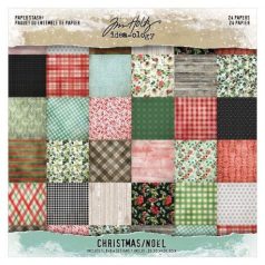   Papírkészlet 8", Mini Stash Christmas / Tim Holtz Idea-ology -  (1 csomag)