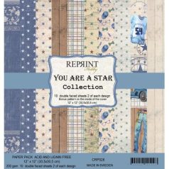   Papírkészlet 12", Reprint Paper Pack / You are a Star -  (10 lap)