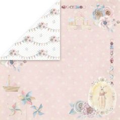   Scrapbook papír 12x12,  Craft&You Paper / Baby World - 3 (1 ív)