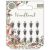 Fém Díszítőelem , Craft Consortium Woodland / Silver Pine Comb - Metal Charms (1 csomag)