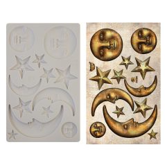   Finnabair szilikon öntőforma, 5"X8" Décor Moulds / Nocturnal Elements (1 db)