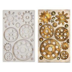   Finnabair szilikon öntőforma, 5"X8" Décor Moulds / Machine Parts (1 db)