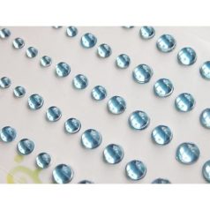   Díszítőelem , Memory Place Sparkly Bubble Rhinestone / Light Blue -  (60 db)