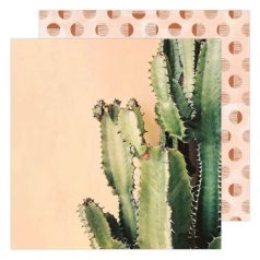   Scrapbook papír , Patterned Paper - HS - Care Free - 12 x 12 - Sedona  /  -  (1 lap)