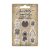 Fém díszítőelem , Adornments Lucky / Tim Holtz Idea-ology -  (1 csomag)