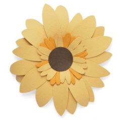   SIZZIX vágósablon - Sunflower 665191 Olivia Rose - Bigz Die (1 db)