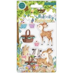   Szilikonbélyegző , Craft Consortium Bluebells and Buttercups / Picnic - Clear Stamps (1 db)