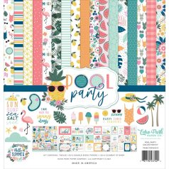   Echo Park Scrapbook Papírkészlet 12" (30 cm) Pool Party / Collection Kit (1 csomag)