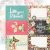 Scrapbook papír , Simple Stories Simple Vintage Cottage Fields / 4x6 Elements -  (1 lap)