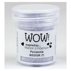   Domborítópor 15ml / Regular, Wow! Embossing Powder / Periwinkle - Embossing Glitters (1 db)