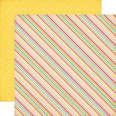   Scrapbook papír 12x12, Echo Park Papers / Paper - Summer Stripes (1 lap)