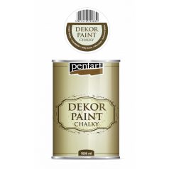 Dekor krétafesték 1000 ml  krémfehér (1 db)