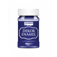 Dekor Zománcfesték 100 ml sötétkék (1 db)