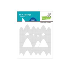 Stencil LF2627, mountain / Lawn Clippings Stencils (1 db)