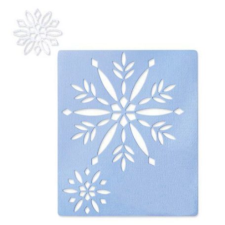 SIZZIX vágósablon, Cut-Out Snowflakes / Sizzix Thinlits Die Set (1 db)