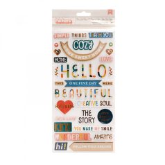   Matrica , Home Sweet Home - Copper Foil (79 db) Thicker/ AC - Paige Evans - Bungalow Lane (2 ív)