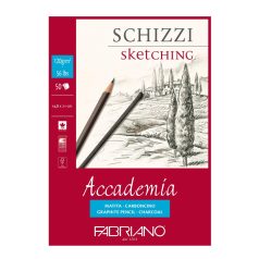   Fabriano Accademia Rajz és vátzlattömb A5 / 120 g (50 lap)