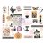 Chipboard , Thirty-One / Prima Marketing Chipboard Stickers  (1 csomag)