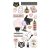 Matrica , Thirty-One / Prima Marketing Puffy Stickers (1 csomag)