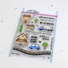   Szilikonbélyegző HFD0359, Sweet Home / Heffy Doodle Clear Stamps (1 csomag)