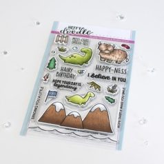   Szilikonbélyegző HFD0353, Highland Honeys / Heffy Doodle Clear Stamps (1 csomag)