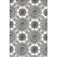   SIZZIX vágósablon, Mini Kaleidoscope Tim Holtz/ Sizzix 3D Texture Fades Embossing Folder (1 db)