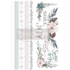   Re-Design with Prima Transzfer fólia 24"x35" (61x89 cm) - Sparkle & Joy - Decor Transfers (1 csomag)