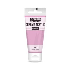   Pentart Krémes akrilfesték selyemfényű - pink - Creamy Acrylic (60 ml)