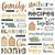 Matrica , Foam Stickers / Simple Stories Hearth & Home (2 ív)