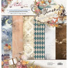   Papírkészlet 12" (30 cm), Spellbound Simple Style / Memory Place Paper Pack (6 lap)