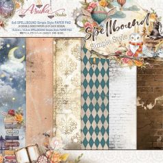   Papírkészlet 6" (15 cm), Spellbound Simple Style / Memory Place Paper Pack (24 lap)