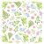 Scrapbook papír 12" (30 cm), Woodland Story sheet elements to cut out / Craft&You Paper (1 ív)