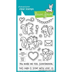   Szilikonbélyegző LF2726, Scent With Love / Lawn Fawn Clear Stamps (1 csomag)