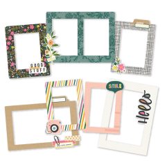   Chipboard , Chipboard Frames / Simple Stories Good Stuff (1 csomag)