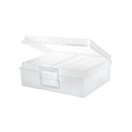 Craft Storage Tároló doboz Large clear storage Box (16+1 db)