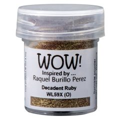   Domborítópor , Decadent Ruby Colour Blends/ WoW! Embossing Powder (1 db)