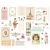 Chipboard , Miel / Prima Marketing Chipboard Stickers  (1 csomag)