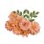 Papírvirág , Painted Floral Orange Blossom/ Prima Marketing Paper Flowers (1 csomag)