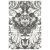 SIZZIX domborító mappa, Damask Tim Holtz/ Sizzix 3-D Texture Fades Embossing Folder (1 csomag)