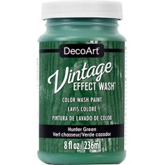   Vintage hatású dekor festék 236 ml - Hunter Green - Americana Decor Vintage Effect Wash (1 db)