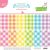 Papírkészlet 12" (30 cm), Have Gingham Rainbow / Lawn Fawn Double-Sided Collection Pack (1 csomag)