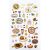 Matrica készlet Food Mini Stickers (1 ív)