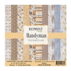   Papírkészlet 8" (20 cm), Handyman / Reprint Paper Pack (10 ív)