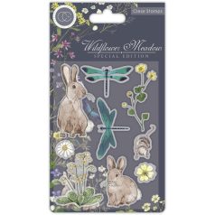   Szilikonbélyegző , Clear Stamps / Craft Consortium Wildflower Meadow (1 csomag)