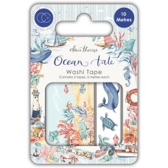   Dekorációs ragasztószalag , Washi Tape / Craft Consortium Ocean Tale (2 db)