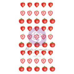   Matrica , Strawberry Milkshake / Prima Marketing Puffy Stickers (1 csomag)